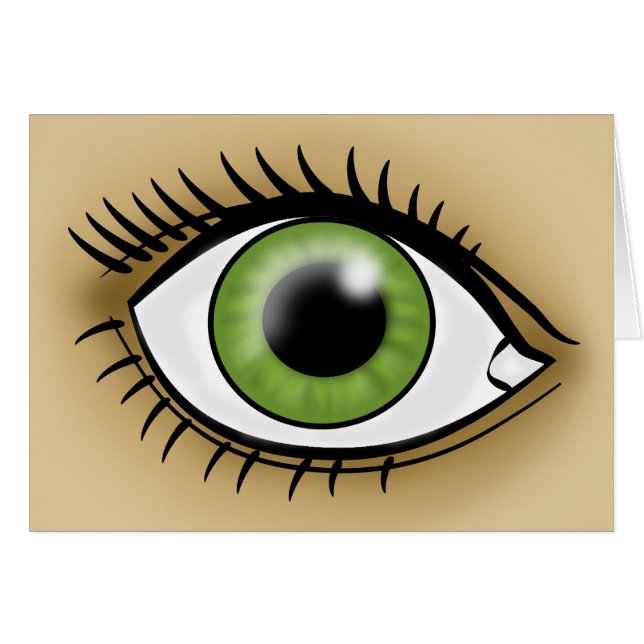 Green Eye icon (Front Horizontal)