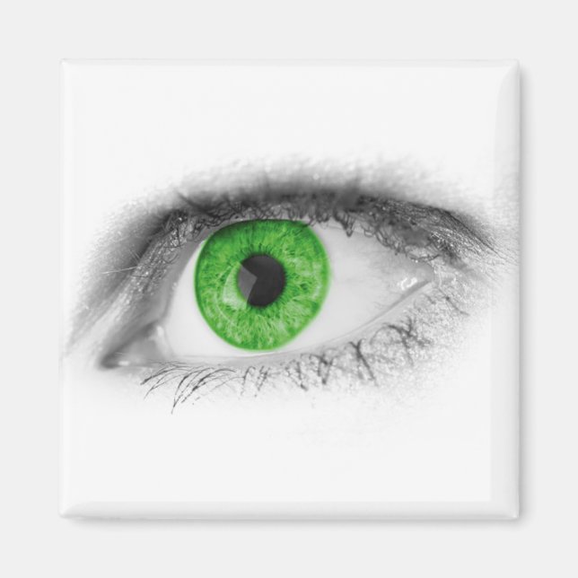 Green Eye Magnet (Front)