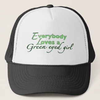 Green Eyed Girl Trucker Hat