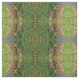 green eyes grass pattern, fabric