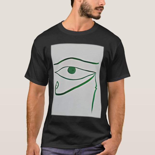 green eyes of horus T-Shirt (Front)