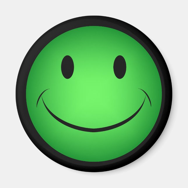 Green Face Magnet (Front)