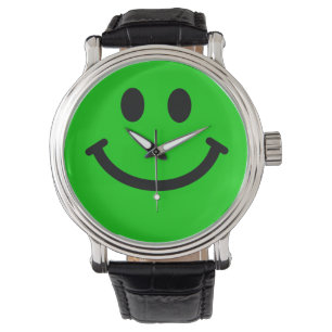Green face watch