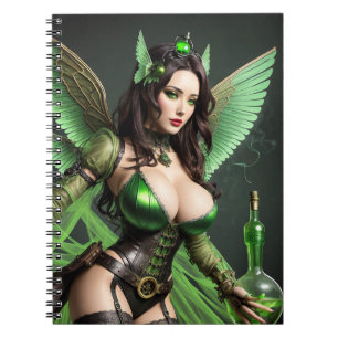 Green Fairy: Absinthe Notebook