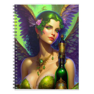 Green Fairy: Absinthe Notebook