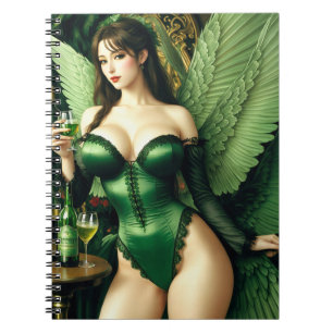 Green Fairy: Absinthe Notebook