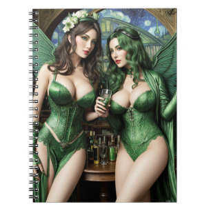 Green Fairy: Absinthe Notebook