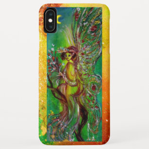 GREEN FAIRY IN MOONLIGHT Fantasy Yellow Case-Mate iPhone Case
