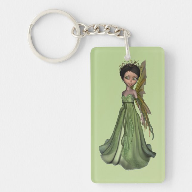 Green Fairy Key Ring (Front)