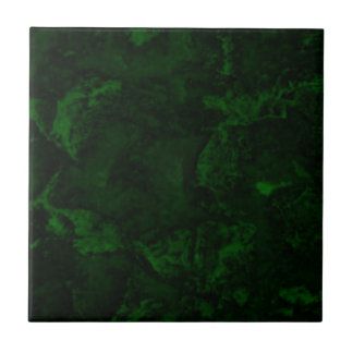 Green fake malachite tile