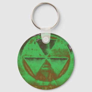 green Fallout Key Ring
