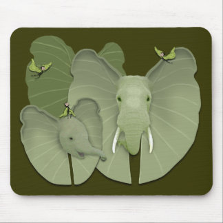 Green Fantasy Mouse Pad