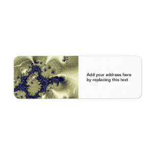 Green Fantasy Return Address Labels