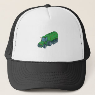 Green Farm Tractor Trucker Hat