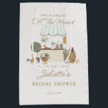 Green Farmer Market Farm Fresh Bridal Shower Favou Medium Gift Bag<br><div class="desc">She is Fresh Off The Market! Elevate your next party with the authentic charm of an outing at your local Farmers Market. This collection features an adorable green farmers market stand accented with market-fresh treasures. A party brimming with farm-fresh delights and the spirit of community.</div>