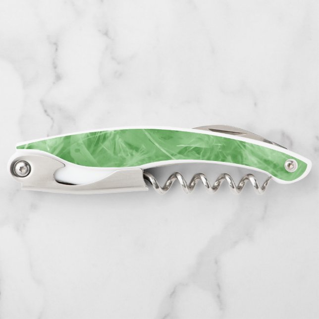 Green Feathers Corkscrew (Front)