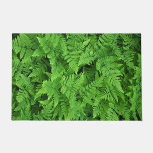 Green fern beauty      doormat