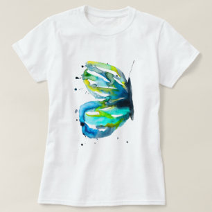 Green fern leaf plant art T-Shirt