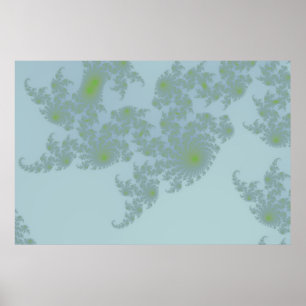 Green Ferns Poster