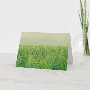 Green field card