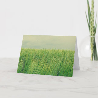 Green field card