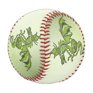 Green Fighting Dragon Baseball