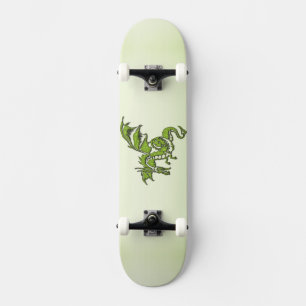 Green Fighting Dragon Personal Skateboard
