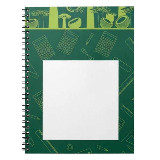 Green Fill In Notebook (Front)