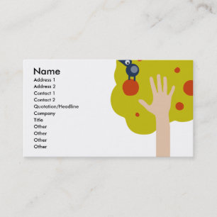 Green Fingers Business Card