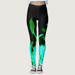 Green Fire legging