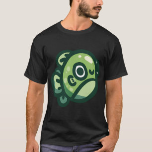 Green Fish Doodle T-Shirt