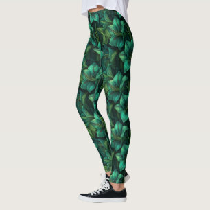 Green Fitness Fashion Amaryllis Luxury Gifts For Leggings