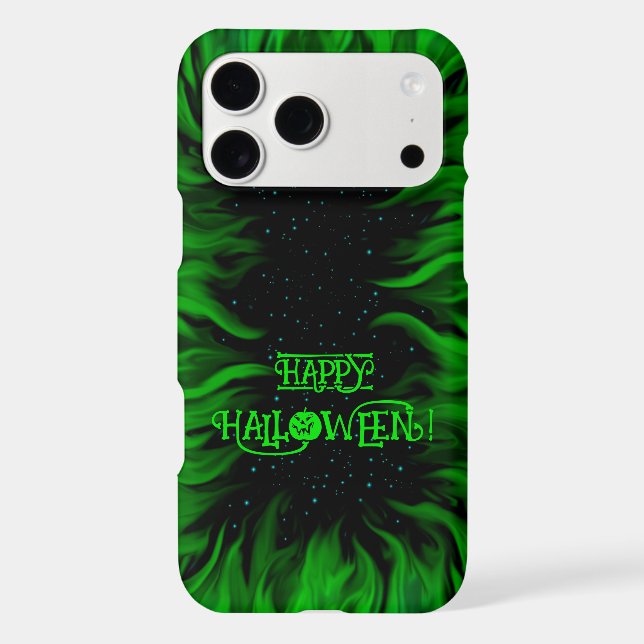Green Flames in the Starlight Sky (Back)