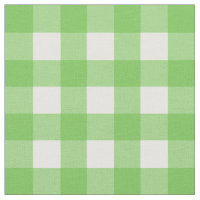 Green Flash & White Gingham Check