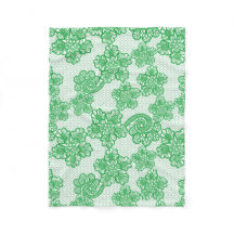 Green Fleece Blanket