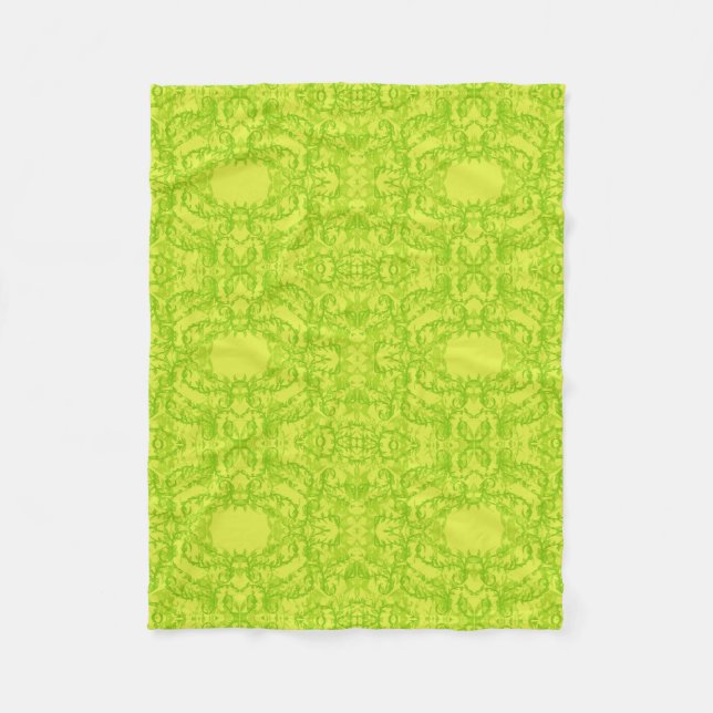 green fleece blanket (Front)
