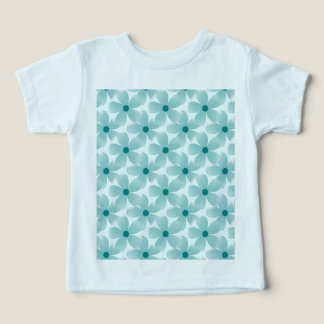 Green floral pattern.