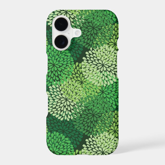 Green floral pattern (Back)