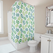 Green Floral Pattern Design