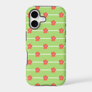 Green Floral Tiles