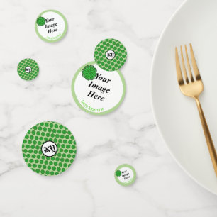 Green Flower Ribbon by Kenneth Yoncich Confetti