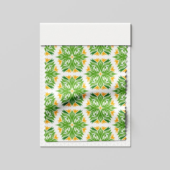 Green Flowers, Pattern Of Flowers, Floral Pattern Fabric (Creator Uploaded)