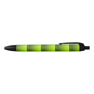 Green Foliage Black Ink Pen