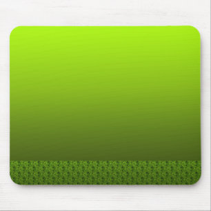 Green Foliage Mouse Pad