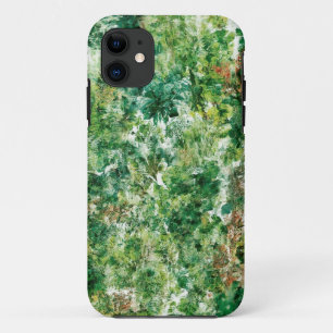 Green Forest Abstract Mobile Case