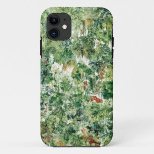 Green Forest Abstract Mobile Case