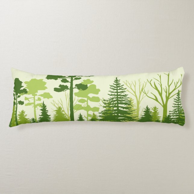 Green Forest body pillows (Front)