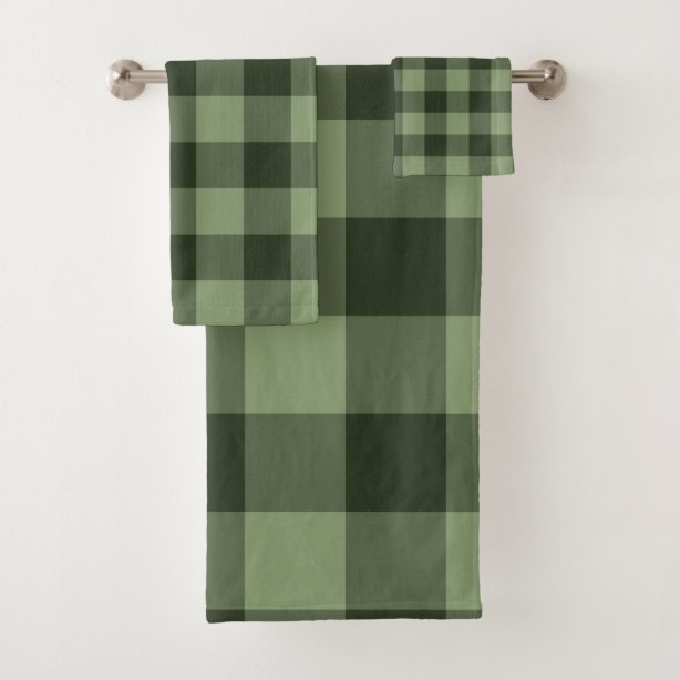 Forest Green Bath Towels Zazzle.co.nz