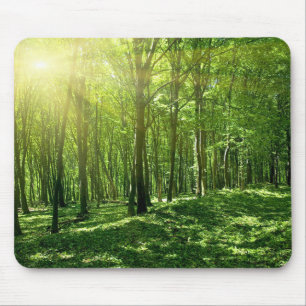 Green Forest Mouse Pad