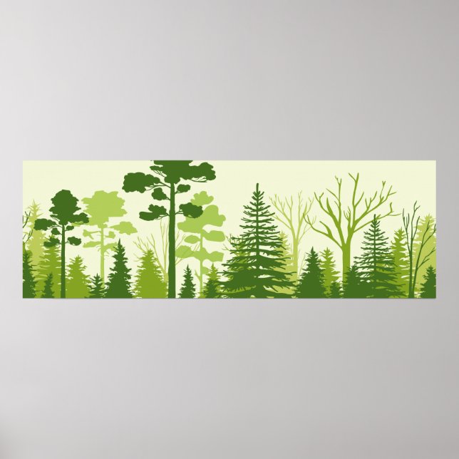 Green Forest poster (Front)